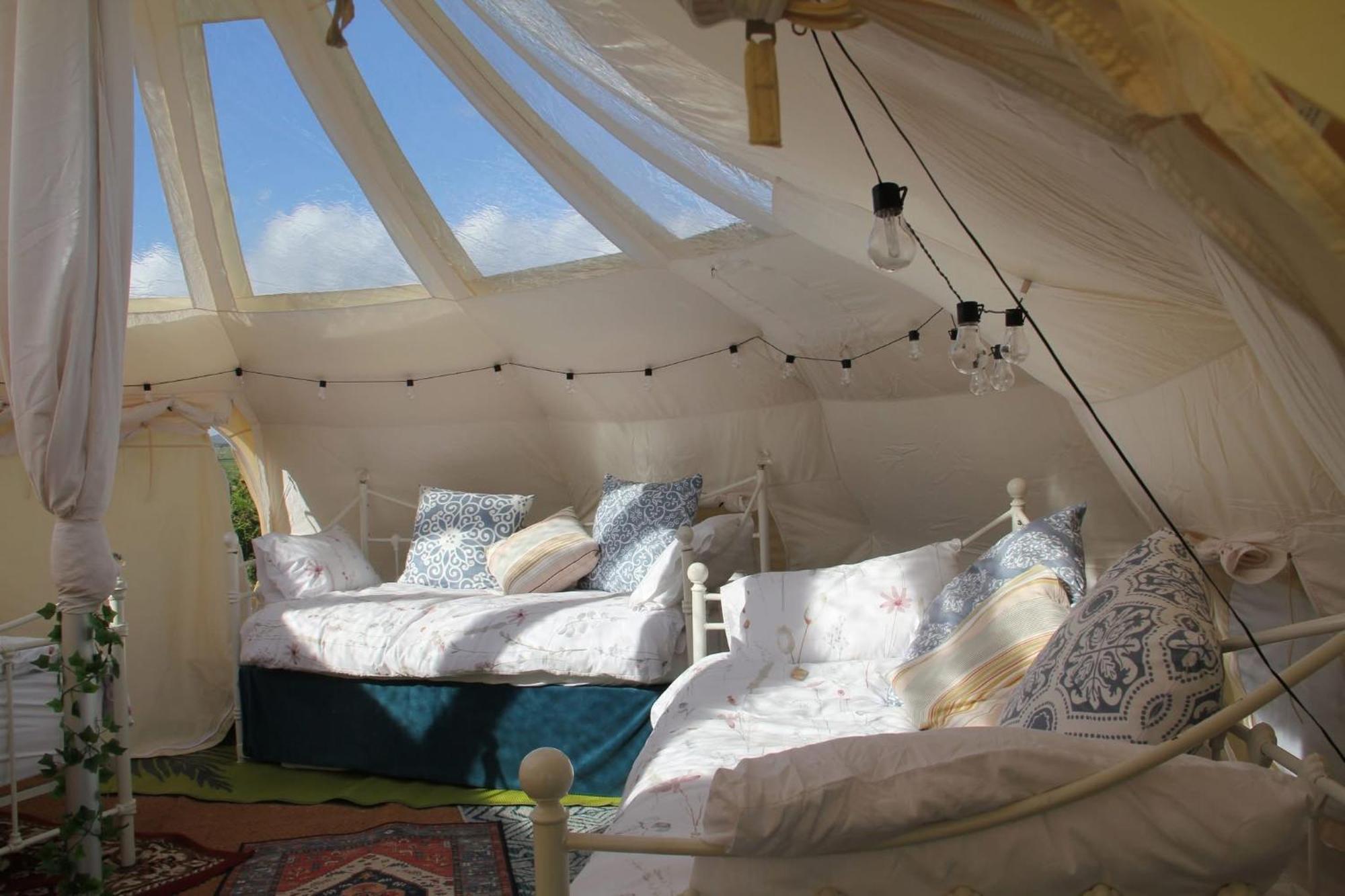 Tal-Y-Fan Farm 6M Stargazer Tent Бридженд Экстерьер фото