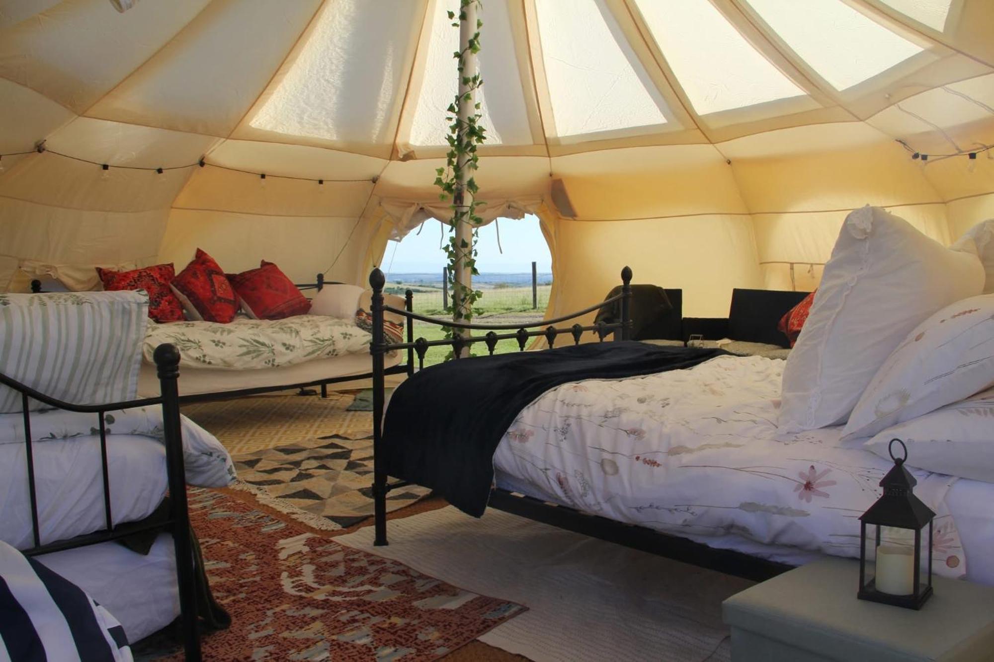 Tal-Y-Fan Farm 6M Stargazer Tent Бридженд Экстерьер фото